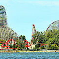 Cedar Point Steel Vengeance and Maverick  0457